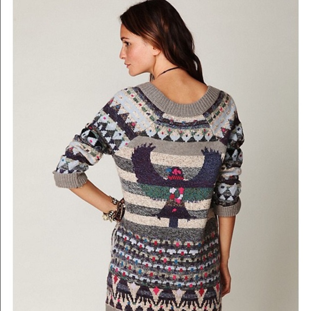 Oversized sweater tunic or dress